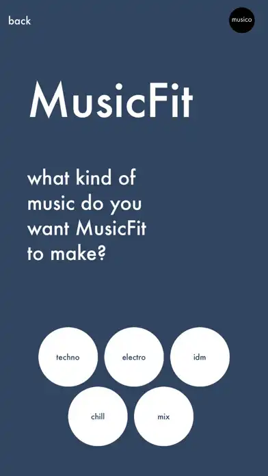 Play musicFit as an online game musicFit with UptoPlay