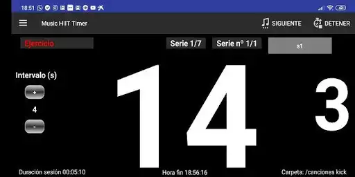 Play Music HIIT Workout Timer  and enjoy Music HIIT Workout Timer with UptoPlay