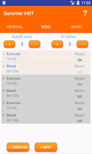 Play Music HIIT Workout Timer as an online game Music HIIT Workout Timer with UptoPlay