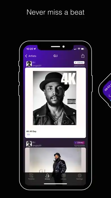Play MusicHub - New Music Tracker  and enjoy MusicHub - New Music Tracker with UptoPlay