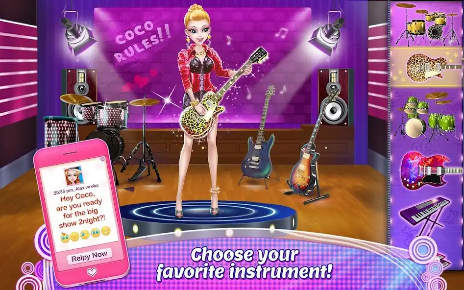 Play Music Idol - Coco Rock Star  and enjoy Music Idol - Coco Rock Star with UptoPlay