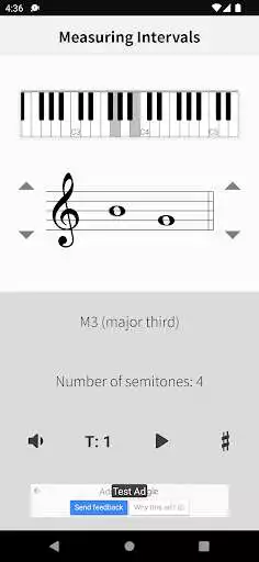 Play Music Interval App as an online game Music Interval App with UptoPlay