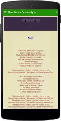 Play Music Jasmine Thompson Lyrics