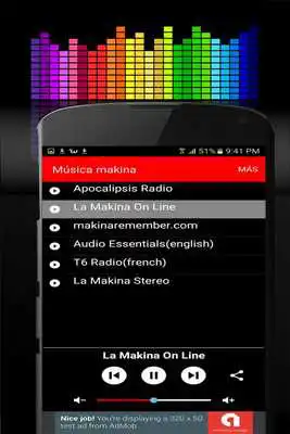 Play music makina