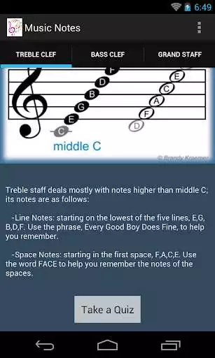 Play Music Notes