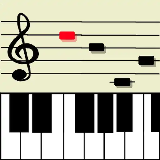 Play Music notes training for piano APK