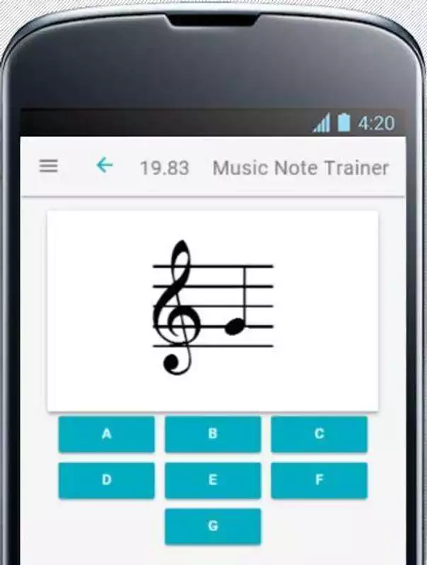 Play Music Note Trainer Lite