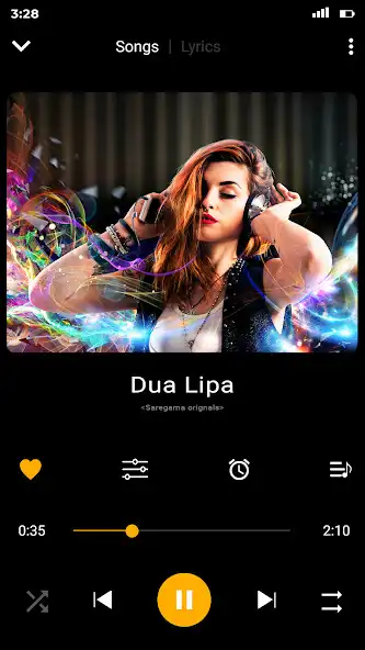Play Music Player App - MP3 Player as an online game Music Player App - MP3 Player with UptoPlay