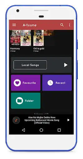 Play Music Player - A-tuune as an online game Music Player - A-tuune with UptoPlay