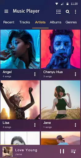 Play Music Player - Audio Player as an online game Music Player - Audio Player with UptoPlay