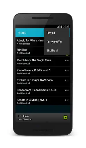 Play Music Player, Cool Mp3, Sort songs, Equalizer as an online game Music Player, Cool Mp3, Sort songs, Equalizer with UptoPlay