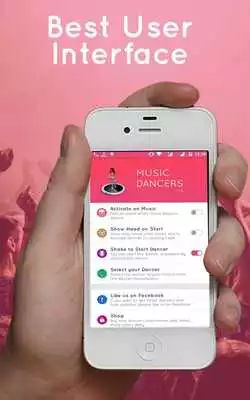 Play Music Player Dancers on Screen