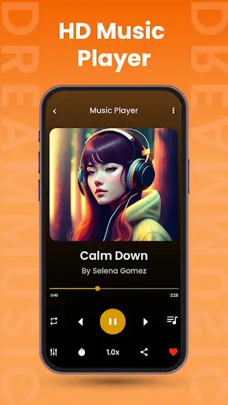 Play Music Player: Dream MP3 Player as an online game Music Player: Dream MP3 Player with UptoPlay