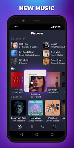 Play Music Player: MP3 Download app as an online game Music Player: MP3 Download app with UptoPlay