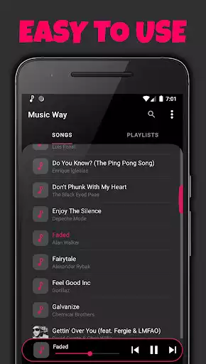 Play Music Player - MP3 Player as an online game Music Player - MP3 Player with UptoPlay