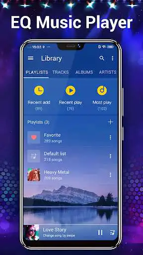 Play Music Player- Music,MP3 Player as an online game Music Player- Music,MP3 Player with UptoPlay