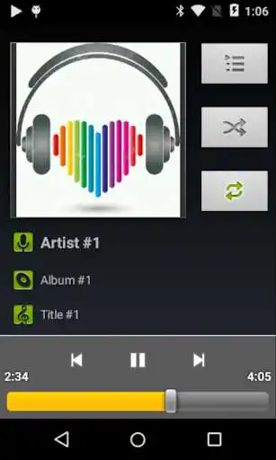 Play Music Player (no-ads)  and enjoy Music Player (no-ads) with UptoPlay