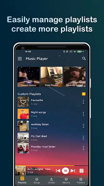 Play Music Player - Play Mp3 Audio  and enjoy Music Player - Play Mp3 Audio with UptoPlay