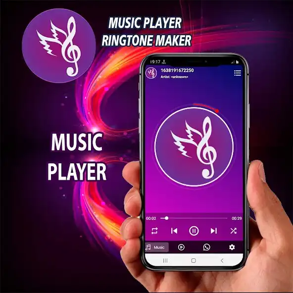 Play Music Player, Ringtone Maker as an online game Music Player, Ringtone Maker with UptoPlay