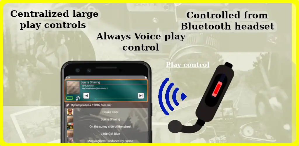Play Music Player Voice Control  and enjoy Music Player Voice Control with UptoPlay