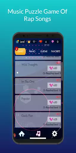 Play Music Puzzle Game Of Rap Songs as an online game Music Puzzle Game Of Rap Songs with UptoPlay