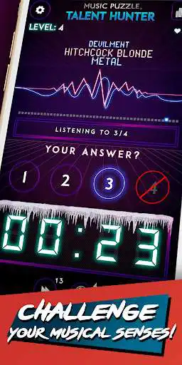 Play Music Puzzle: Talent Hunter as an online game Music Puzzle: Talent Hunter with UptoPlay