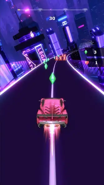 Play Music Racer-Car Racing 3D Game as an online game Music Racer-Car Racing 3D Game with UptoPlay