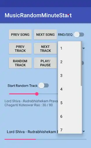 Play MusicRandomMinuteStart