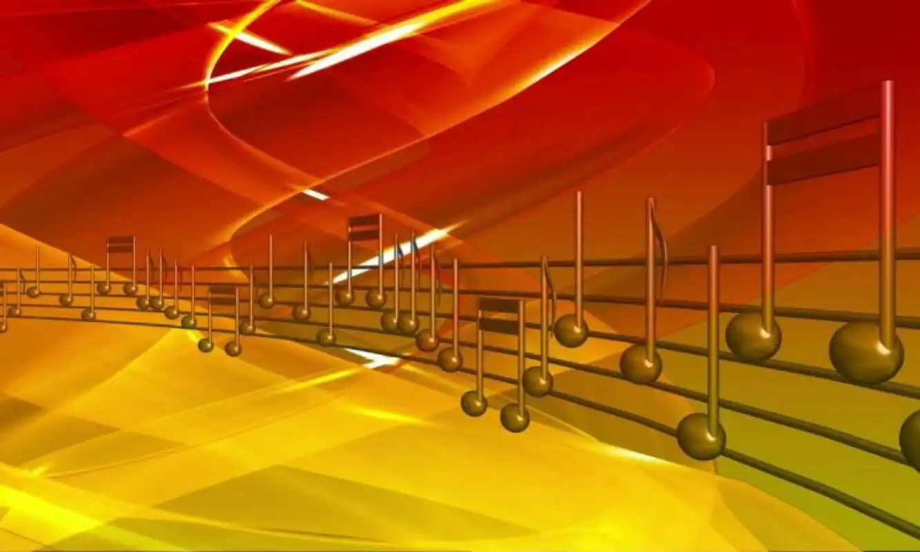 Play Music Score - Live Wallpaper