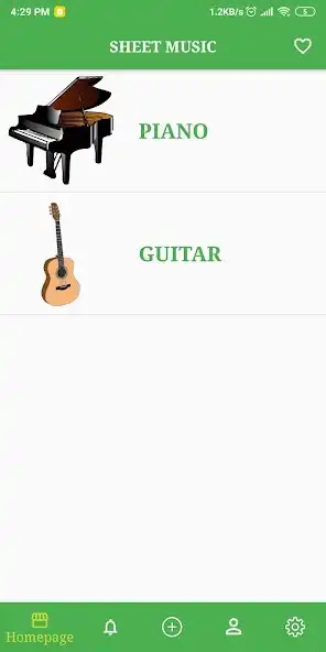 Play Music sheet store  and enjoy Music sheet store with UptoPlay