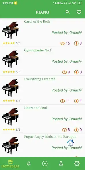 Play Music sheet store as an online game Music sheet store with UptoPlay
