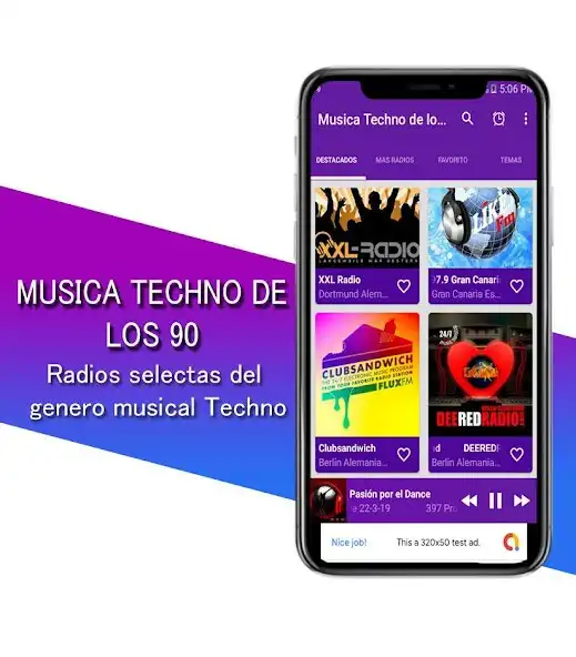 Play Music Techno delos 90  and enjoy Music Techno delos 90 with UptoPlay