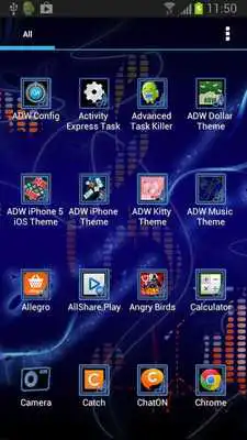 Play Music Theme for ADW Launcher