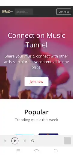 Play Music Tunnel - Music, Podcasts and Voice overs  and enjoy Music Tunnel - Music, Podcasts and Voice overs with UptoPlay