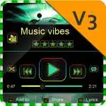Free play online Music vibes PlayerPro Skin  APK