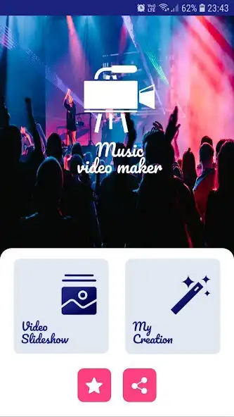 Play Music Video Maker App - Slideshow With Music  and enjoy Music Video Maker App - Slideshow With Music with UptoPlay
