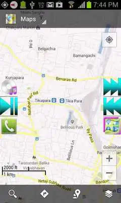 Play Music Widget Navigation
