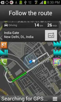 Play Music Widget Navigation