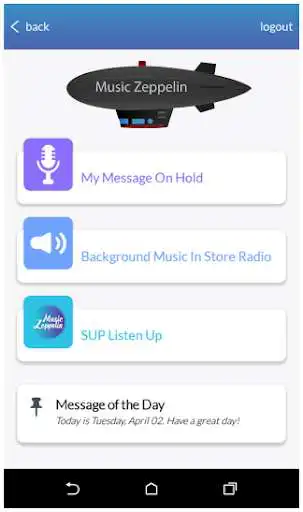 Play Music Zeppelin as an online game Music Zeppelin with UptoPlay