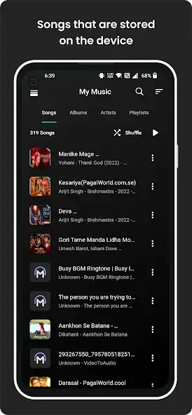 Play Musify - Offline Music Player as an online game Musify - Offline Music Player with UptoPlay