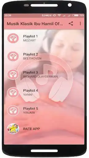 Play Musik Klasik Ibu Hamil - Offline  and enjoy Musik Klasik Ibu Hamil - Offline with UptoPlay