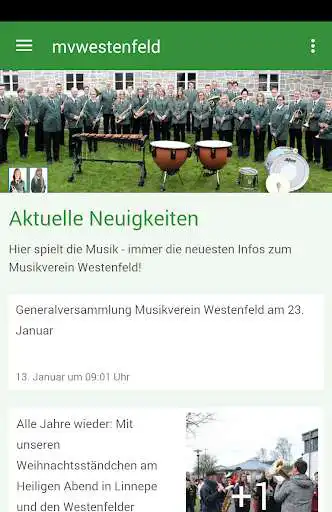 Play Musikverein Westenfeld e.V.  and enjoy Musikverein Westenfeld e.V. with UptoPlay