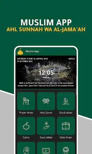 Play Muslim App - Athan, Quran, Dua  and enjoy Muslim App - Athan, Quran, Dua with UptoPlay