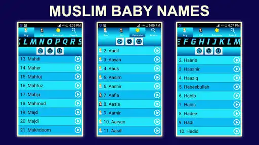 Play Muslim Baby Names With Meaning as an online game Muslim Baby Names With Meaning with UptoPlay