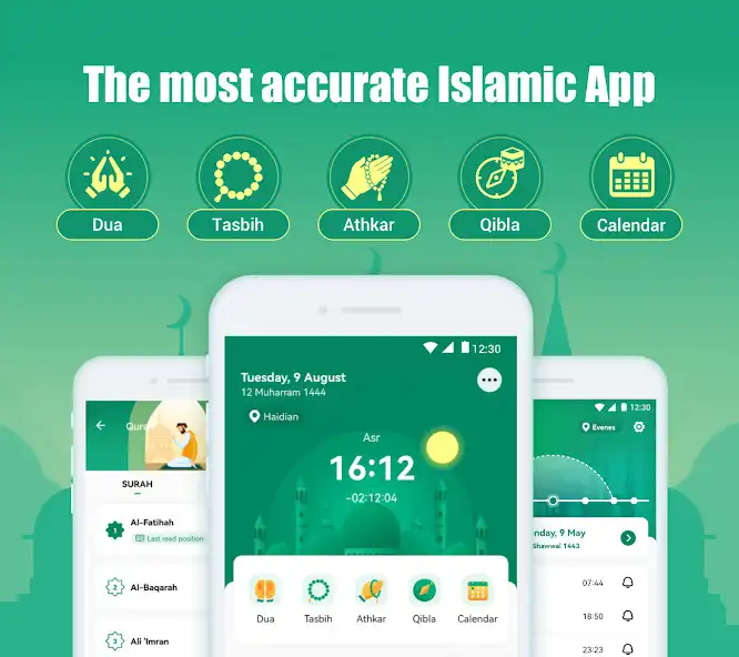 Play Muslim Daily: Quran, Prayer  and enjoy Muslim Daily: Quran, Prayer with UptoPlay