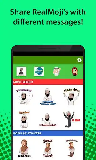 Play Muslim Emoji: Islamic Stickers Hijab for WhatsApp  and enjoy Muslim Emoji: Islamic Stickers Hijab for WhatsApp with UptoPlay