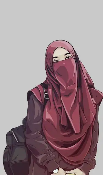 Play Muslim girl cartoon wallpapers as an online game Muslim girl cartoon wallpapers with UptoPlay