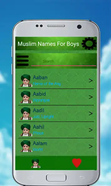 Play Muslim Names For Boys Part2 as an online game Muslim Names For Boys Part2 with UptoPlay