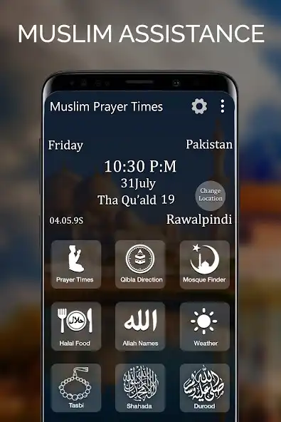 Play Muslim Prayer Times: Qibla Finder, Quran, Compass  and enjoy Muslim Prayer Times: Qibla Finder, Quran, Compass with UptoPlay