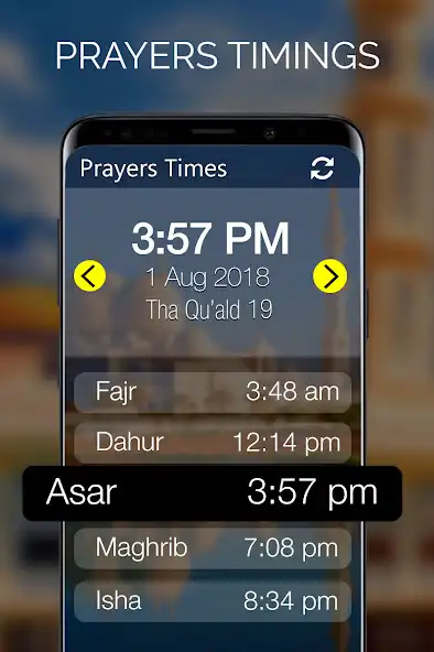 Play Muslim Prayer Times: Qibla Finder, Quran, Compass as an online game Muslim Prayer Times: Qibla Finder, Quran, Compass with UptoPlay